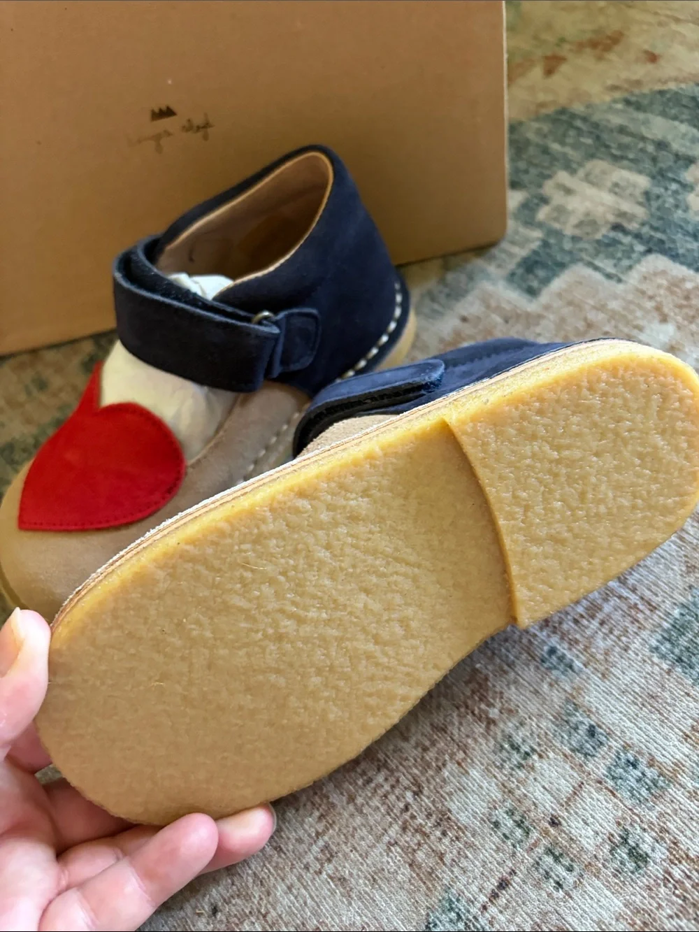 NIB $135 Konges Sløjd Minnie Coeur Tricolore Shoe EU 26, US 9.5